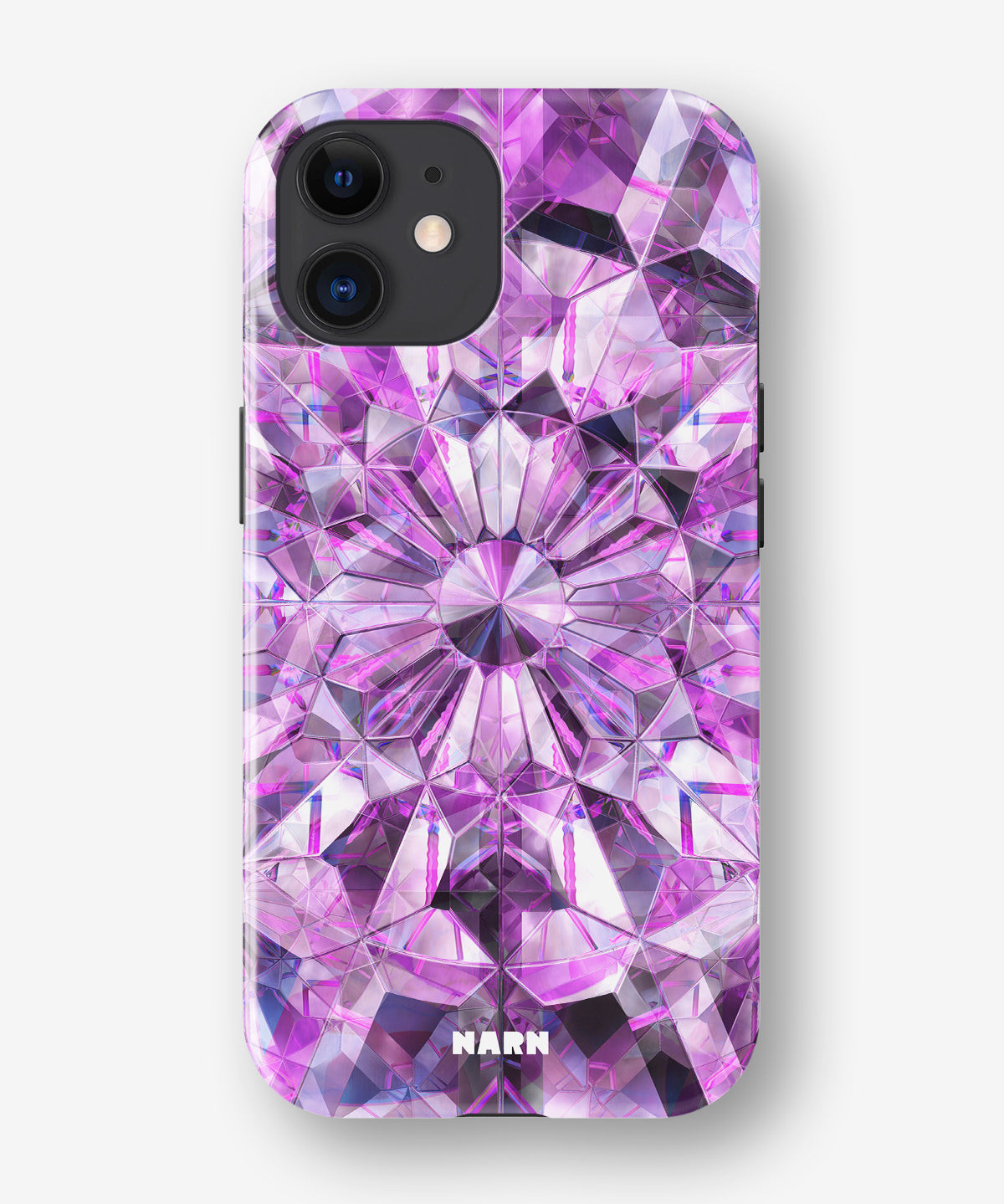 iPhone 11 Tough Case – Lavender Crystals - View 1