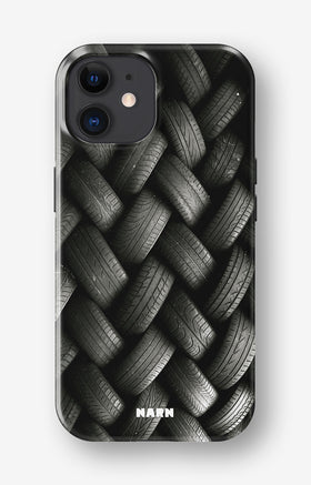 iPhone 11 Tough Case – Tires Wall - View 1
