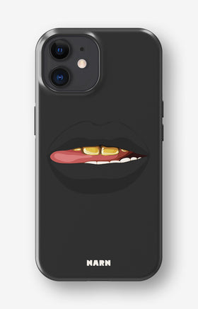 iPhone 11 Tough Case – Golden Lips - View 1