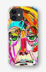 iPhone 11 Tough Case – Abstract Portrait - View 1