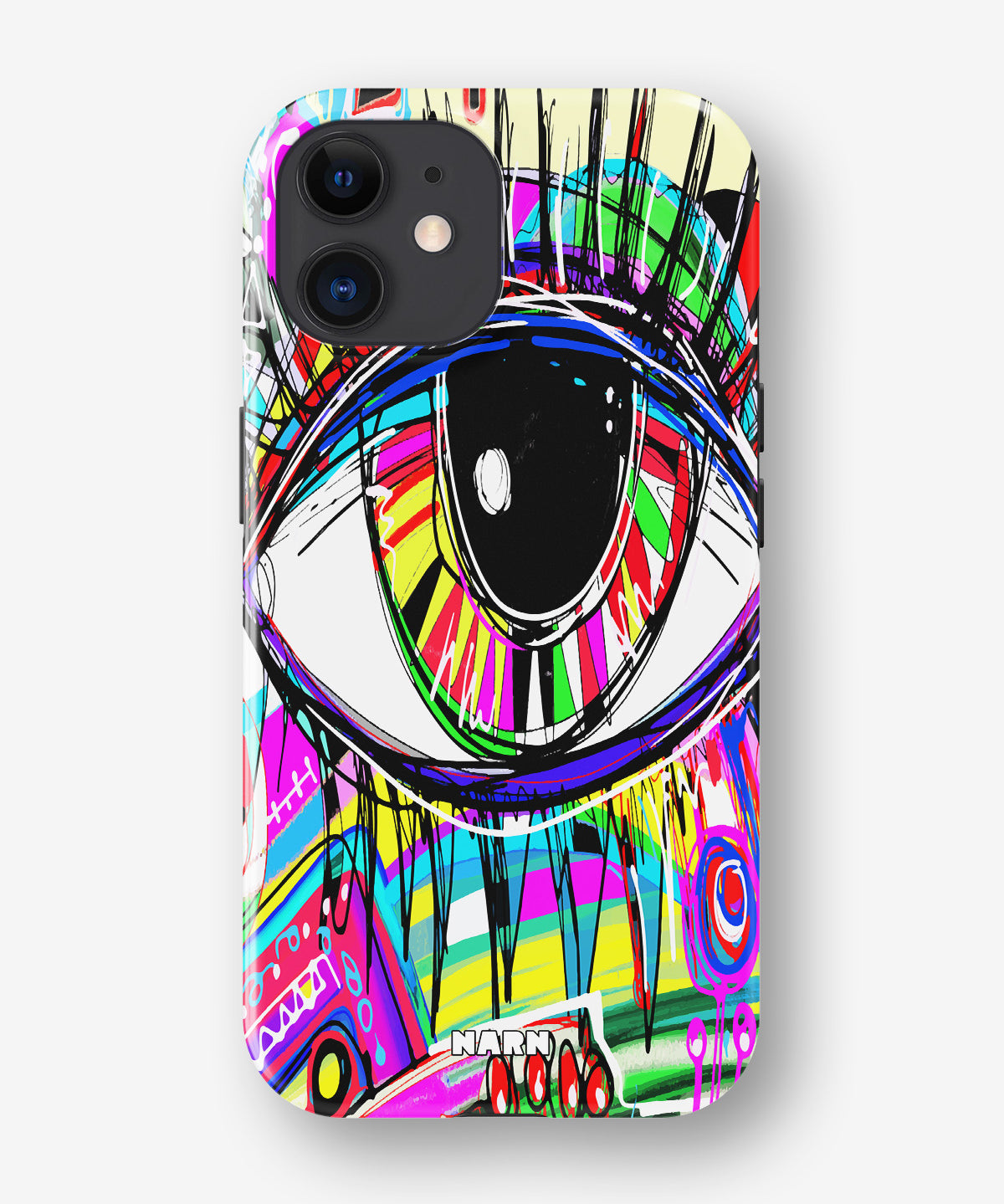 iPhone 11 Tough Case – Abstract Eye - View 1