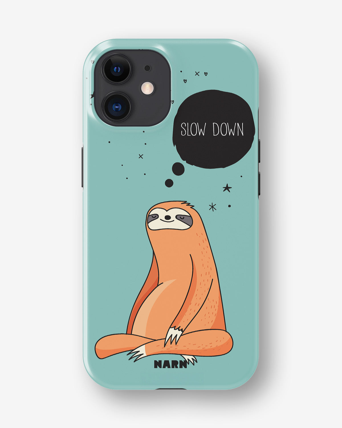 iPhone 11 Tough Case – Slow Down Sloth - View 1