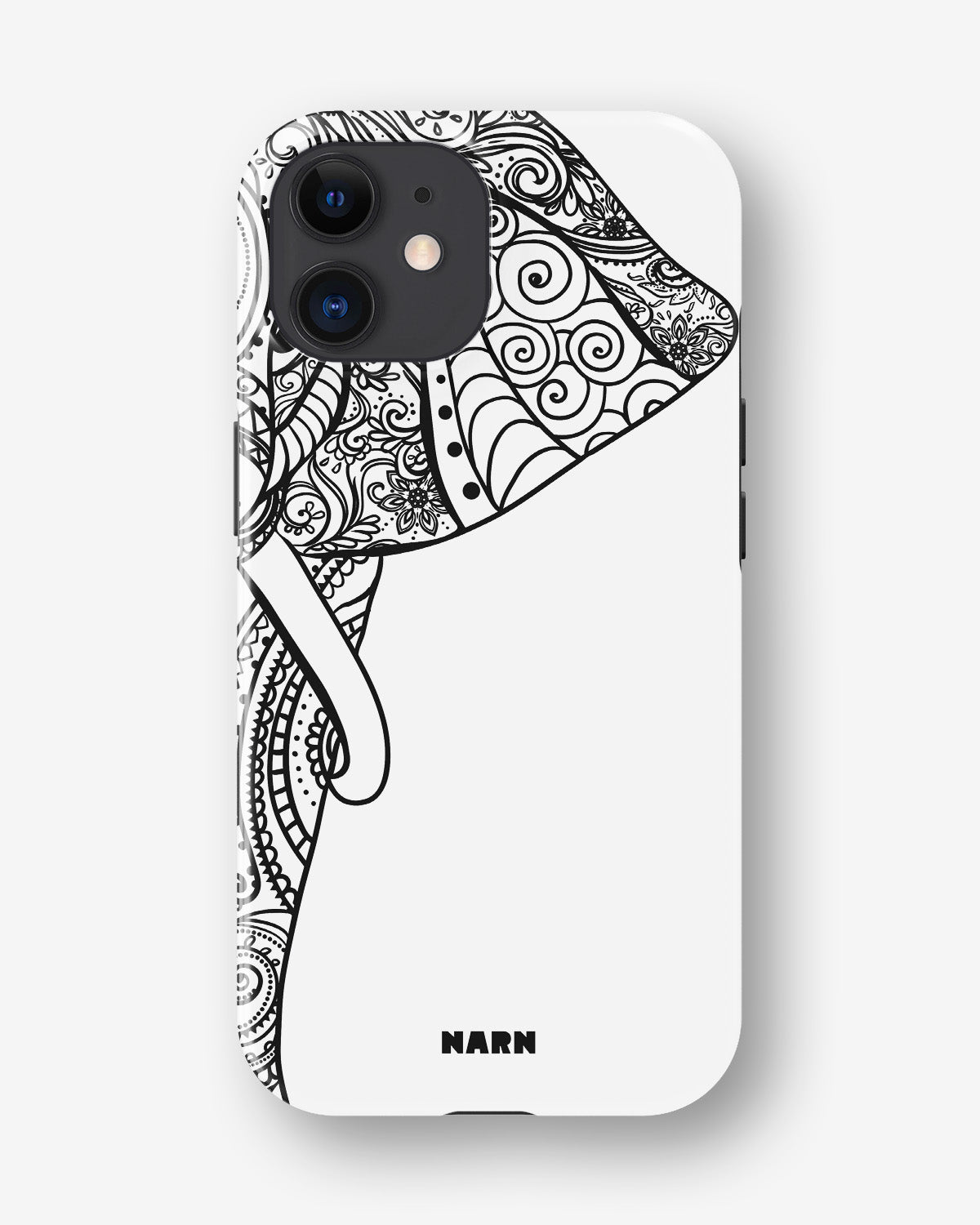 iPhone 11 Tough Case – Mandala Elephant - View 1