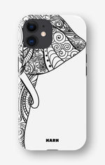iPhone 11 Tough Case – Mandala Elephant - View 1