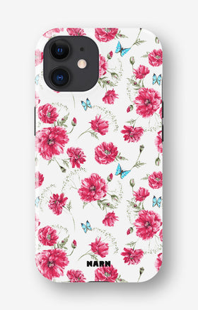 iPhone 11 Tough Case – Poppies in Bloom - View 1