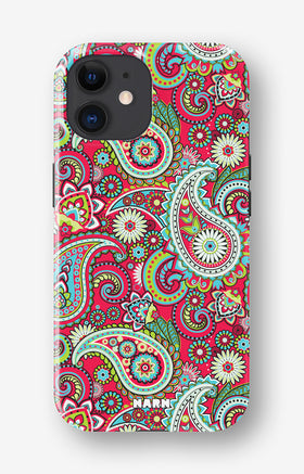 iPhone 11 Tough Case – Paisley Paradise - View 1