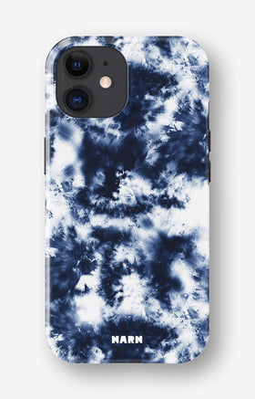 iPhone 11 Tough Case – Tie Dye Blue - View 1