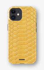 iPhone 11 Tough Case – Yellow Snake - View 1
