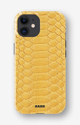 iPhone 11 Tough Case – Yellow Snake - View 1