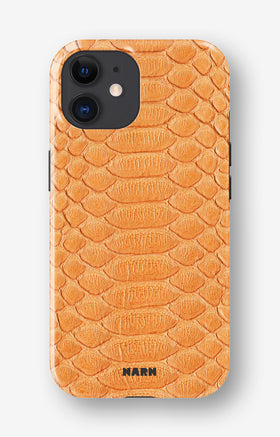 iPhone 11 Tough Case – Orange Snake - View 1