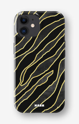 iPhone 11 Tough Case – Golden Zebra - View 1