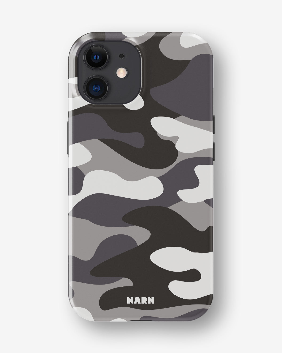 iPhone 11 Tough Case – Grey Camo - View 1