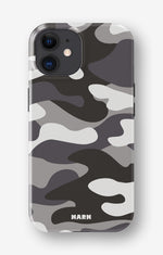 iPhone 11 Tough Case – Grey Camo - View 1
