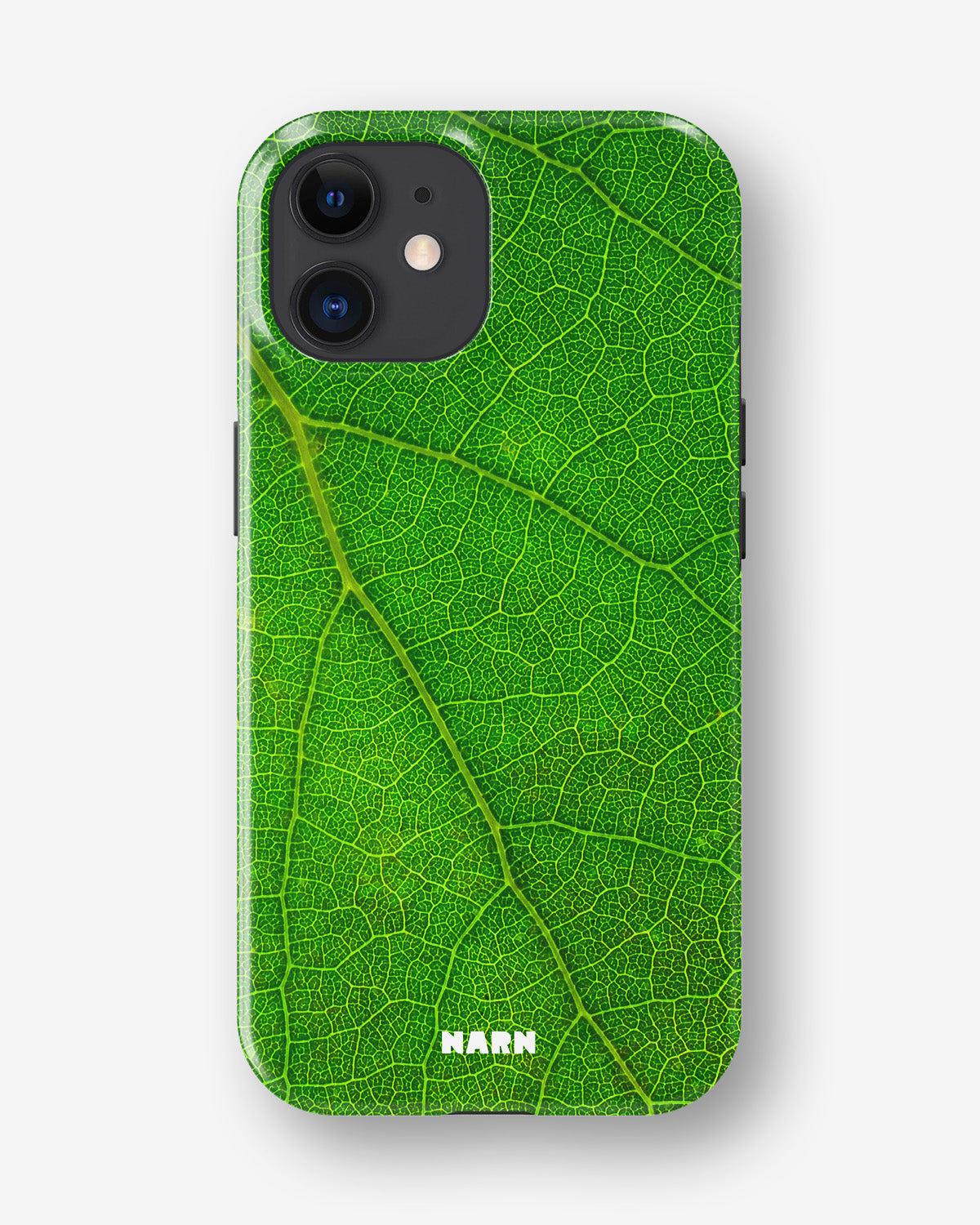 iPhone 11 Tough Case – Green Leafy - View 1