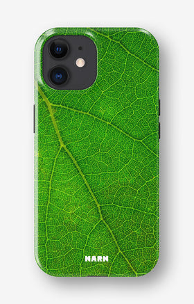 iPhone 11 Tough Case – Green Leafy - View 1