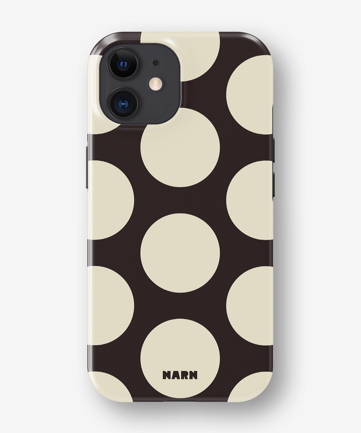 iPhone 11 Tough Case – Bold Dots - View 1