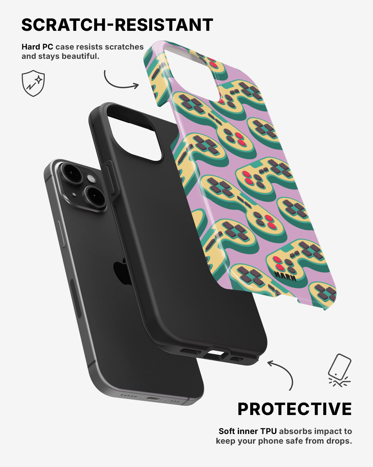 iPhone 11 Tough Case – Gamepad - View 2