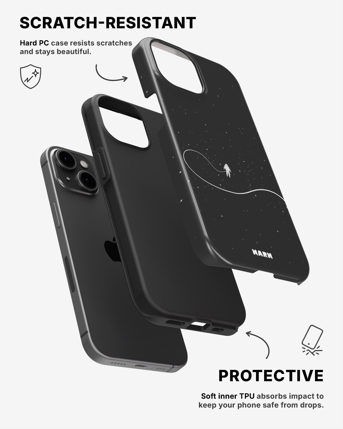 iPhone 11 Tough Case – Space Walk - View 2