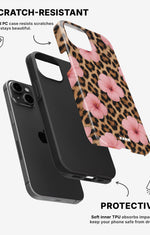 iPhone 11 Tough Case – Leopard Flower - View 2