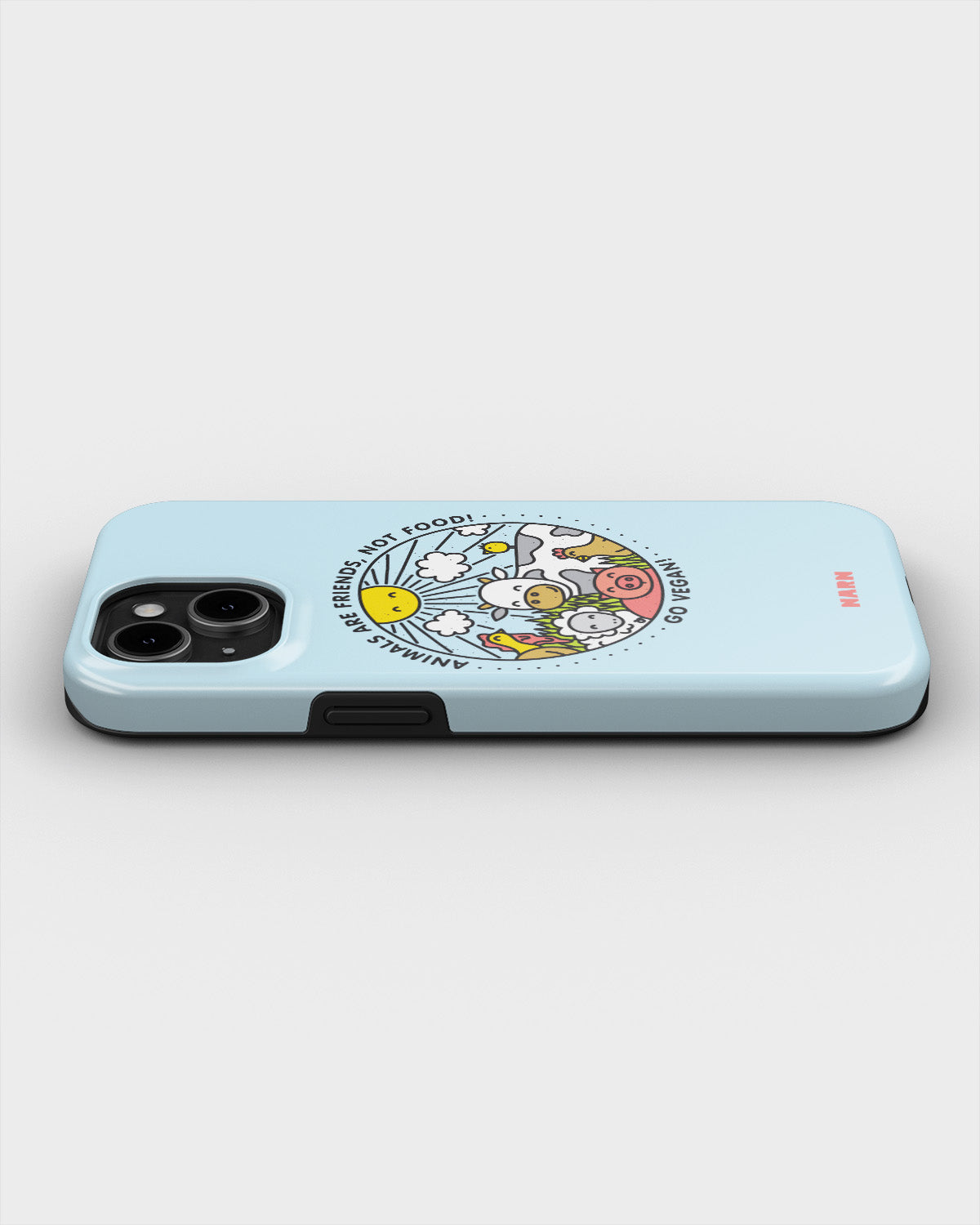 iPhone 11 Tough Case – Friends, Not Food - View 3