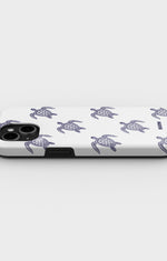 iPhone 11 Tough Case – Blue Turtles - View 3