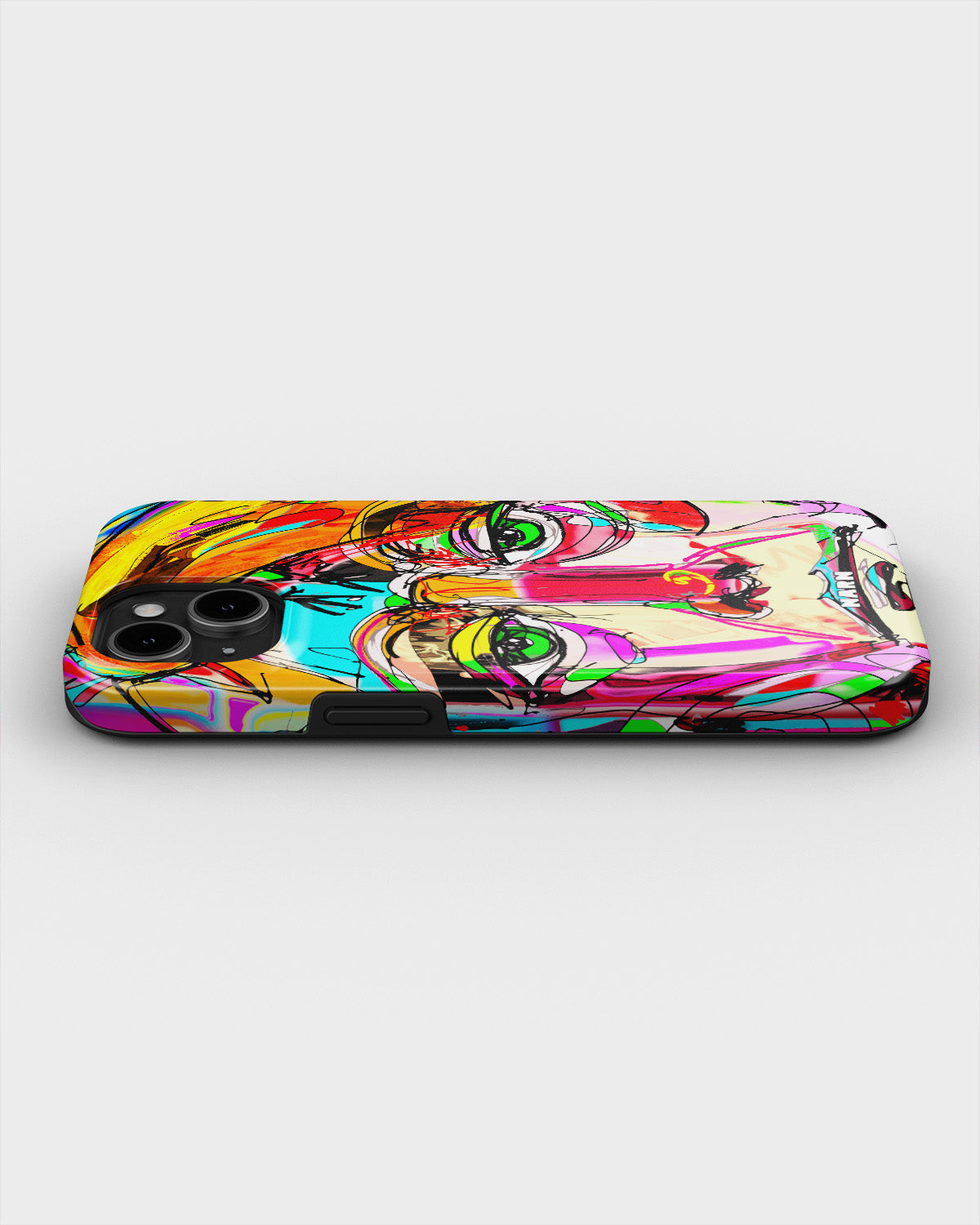iPhone 11 Tough Case – Abstract Portrait - View 3