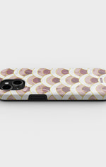 iPhone 11 Tough Case – Pink Marble Waves - View 3
