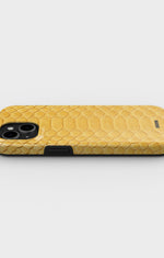 iPhone 11 Tough Case – Yellow Snake - View 3