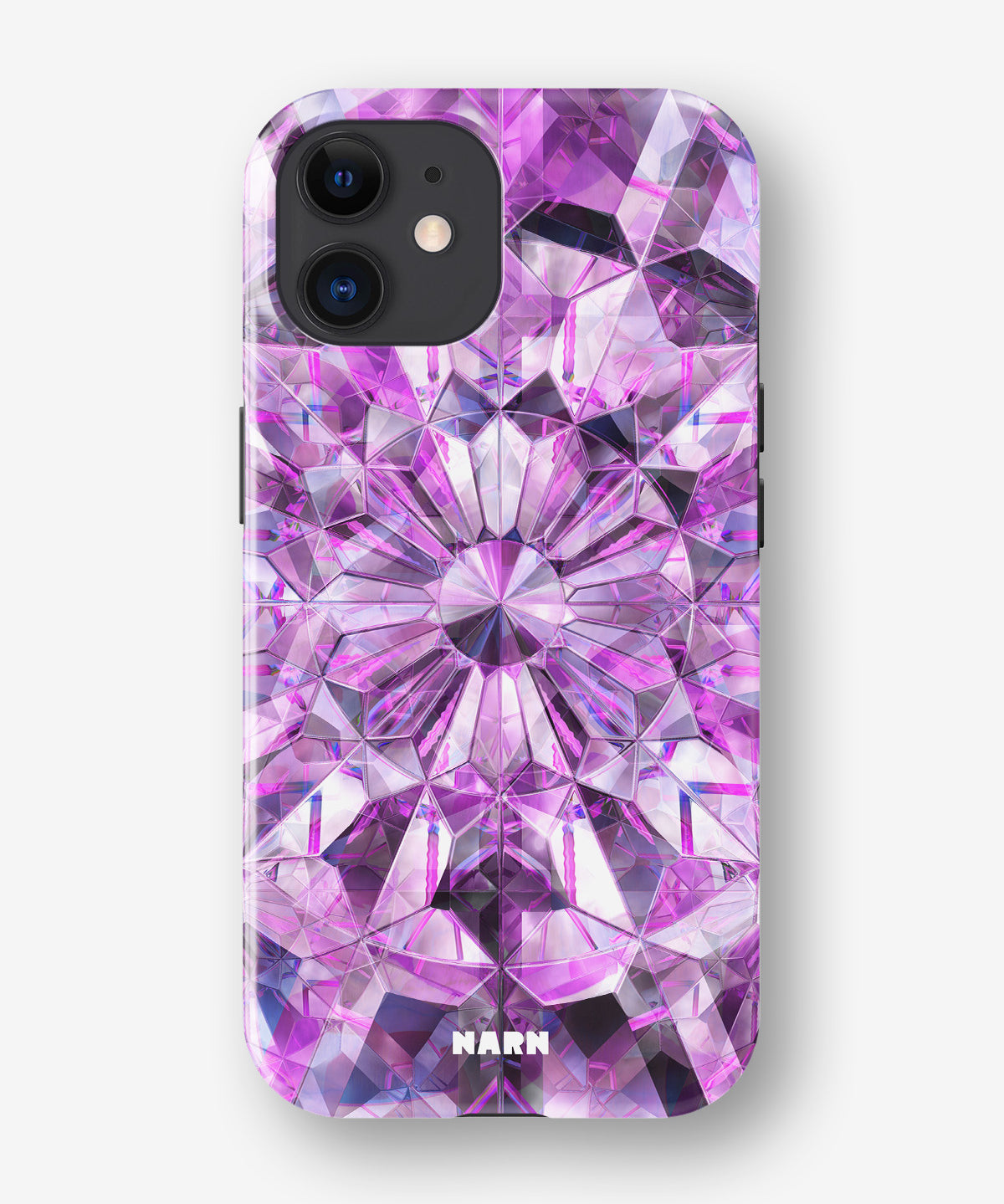 iPhone 12 / iPhone 12 Pro Tough Case – Lavender Crystals - View 1