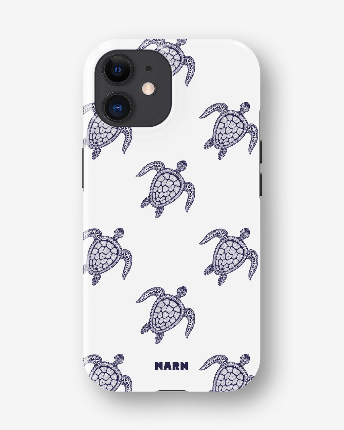 iPhone 12 / iPhone 12 Pro Tough Case – Blue Turtles - View 1