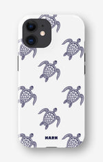 iPhone 12 / iPhone 12 Pro Tough Case – Blue Turtles - View 1