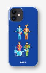 iPhone 12 / iPhone 12 Pro Tough Case – Beatles Blue - View 1