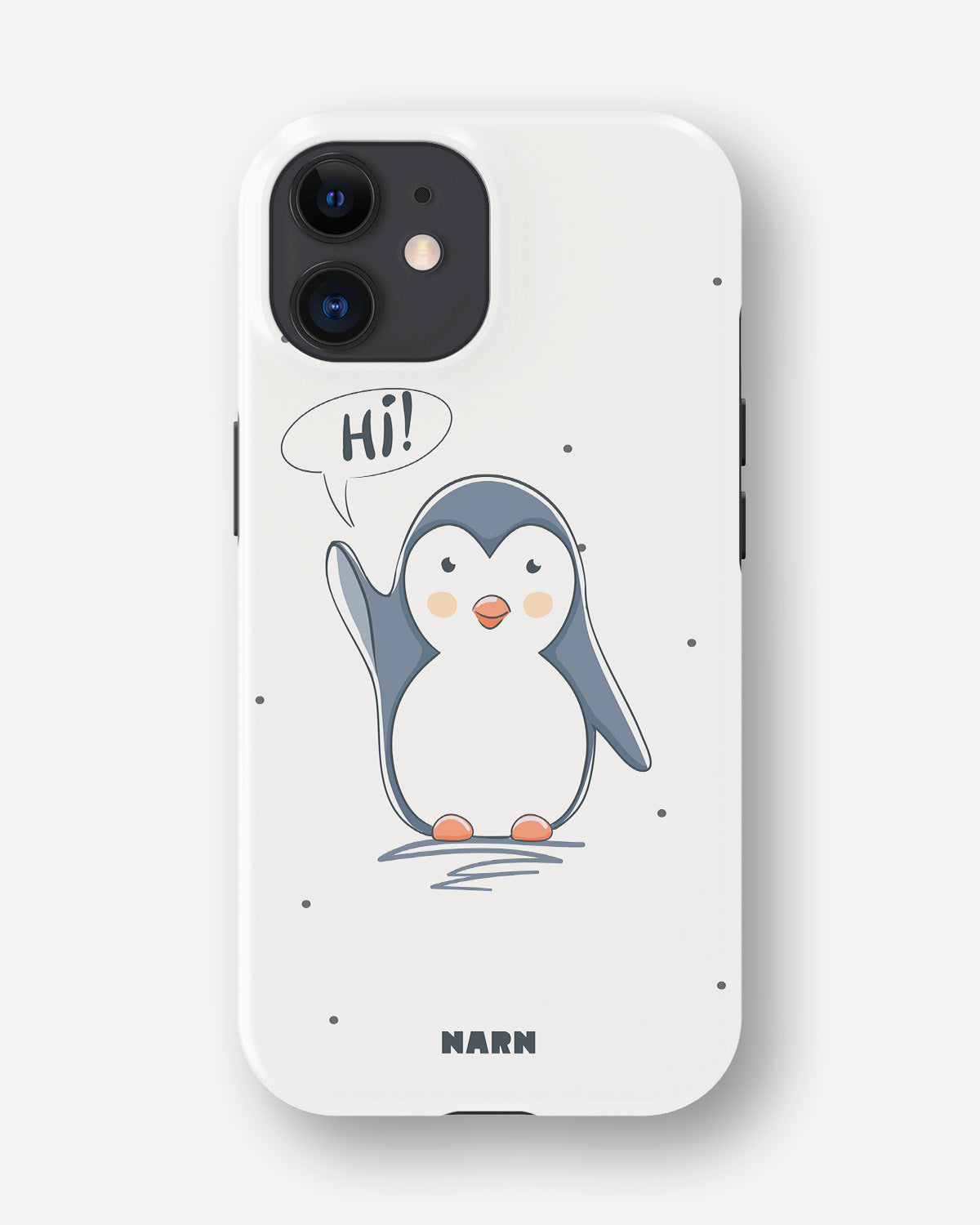 iPhone 12 / iPhone 12 Pro Tough Case – Cute Penguin - View 1