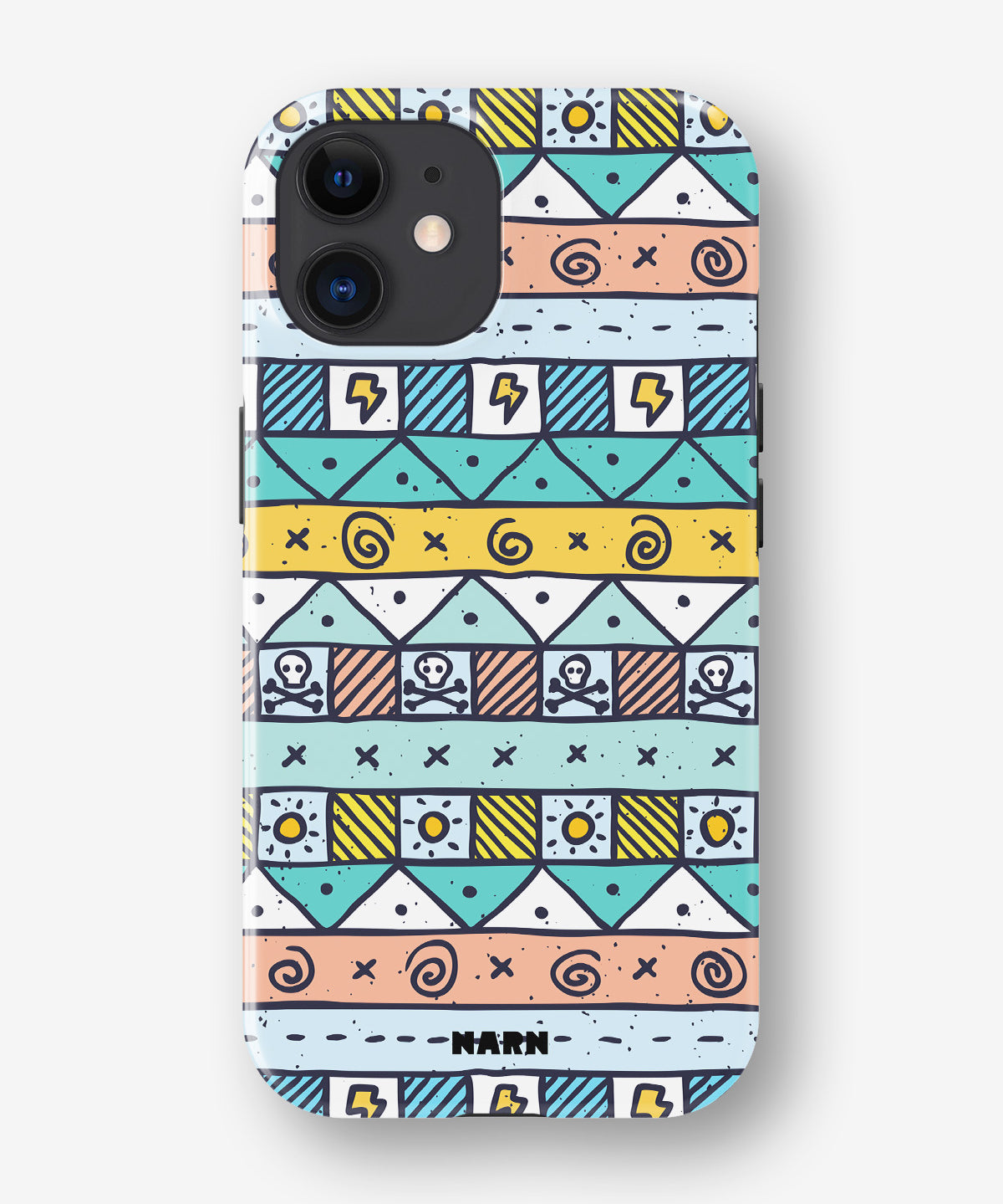 iPhone 12 / iPhone 12 Pro Tough Case – Cute Pattern - View 1