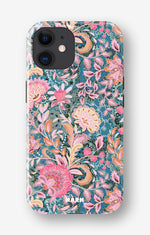 iPhone 12 / iPhone 12 Pro Tough Case – Fantasy Flowers - View 1