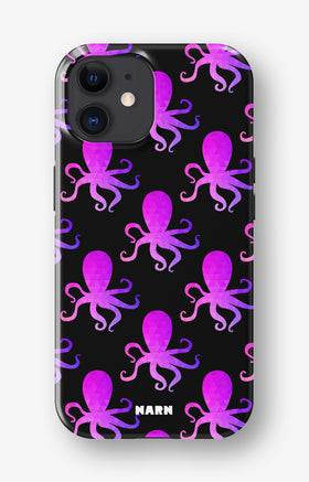 iPhone 12 / iPhone 12 Pro Tough Case – Octopus Pattern - View 1