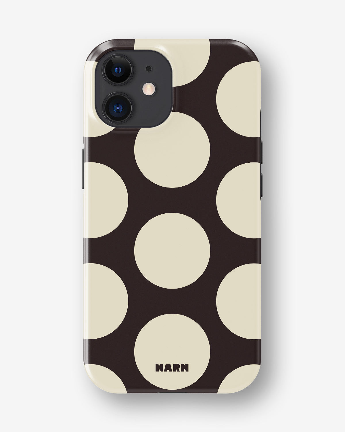 iPhone 12 / iPhone 12 Pro Tough Case – Bold Dots - View 1