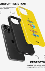 iPhone 12 / iPhone 12 Pro Tough Case – Beatles Yellow - View 2