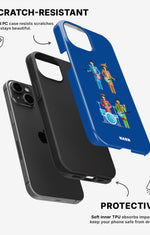 iPhone 12 / iPhone 12 Pro Tough Case – Beatles Blue - View 2