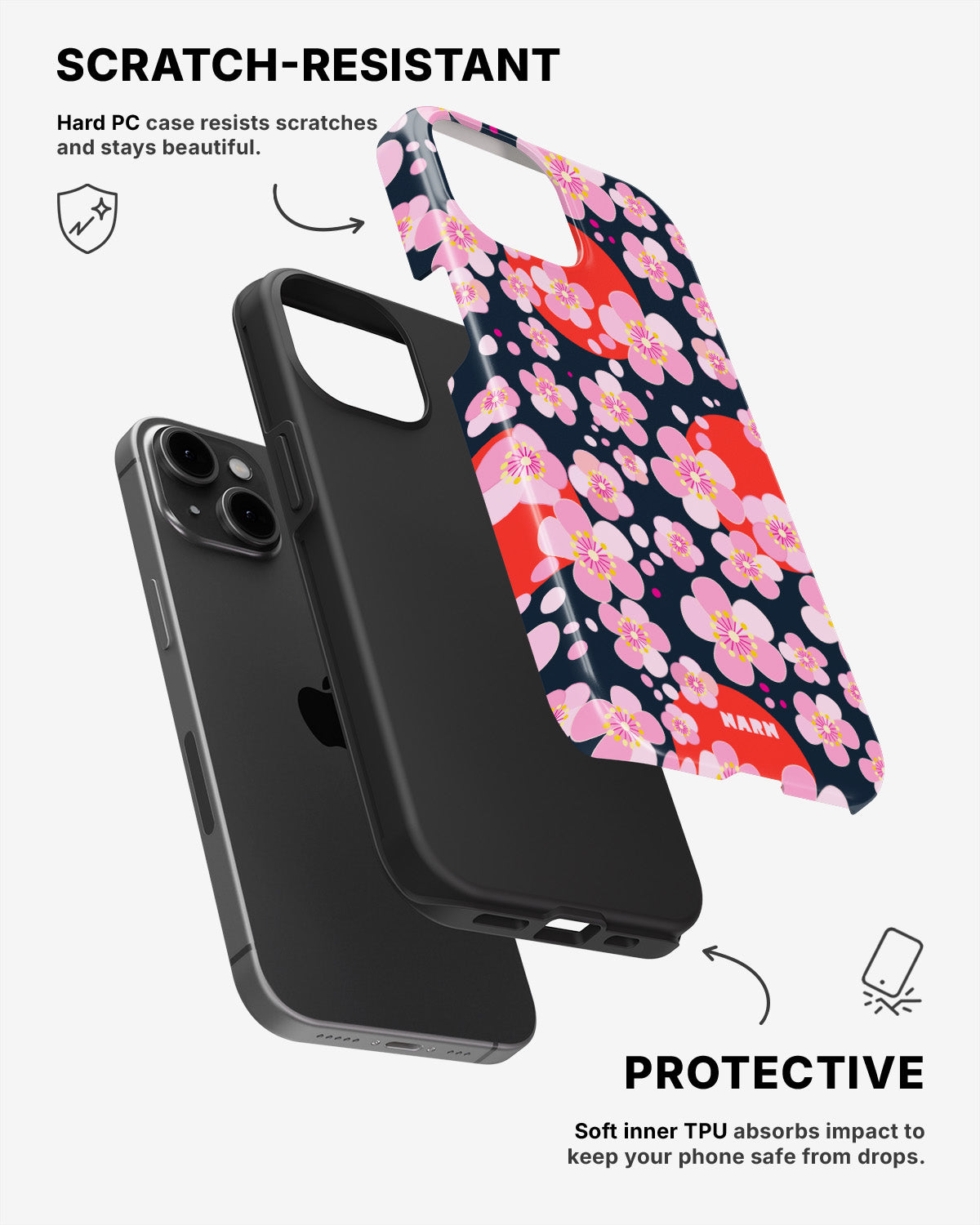 iPhone 12 / iPhone 12 Pro Tough Case – Tokyo Nights - View 2