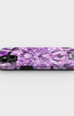 iPhone 12 / iPhone 12 Pro Tough Case – Lavender Crystals - View 3