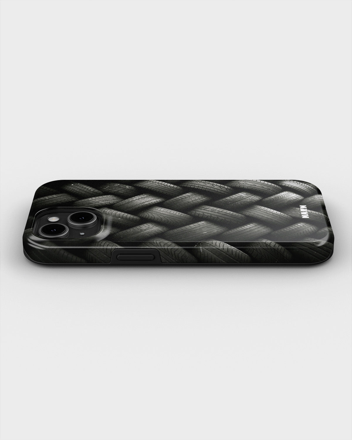 iPhone 12 / iPhone 12 Pro Tough Case – Tires Wall - View 3