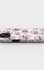 iPhone 12 / iPhone 12 Pro Tough Case – Calavera Skulls - View 3