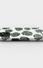 iPhone 12 / iPhone 12 Pro Tough Case – Monstera Pattern - View 3