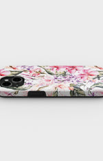 iPhone 12 / iPhone 12 Pro Tough Case – Watercolor Flowers - View 3