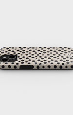 iPhone 12 / iPhone 12 Pro Tough Case – Marble Dots - View 3