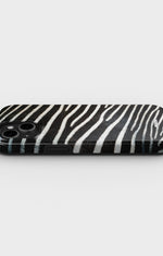 iPhone 12 / iPhone 12 Pro Tough Case – Zebra Stripe - View 3