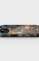 iPhone 12 / iPhone 12 Pro Tough Case – Molten Gold - View 3