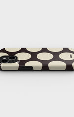 iPhone 12 / iPhone 12 Pro Tough Case – Bold Dots - View 3