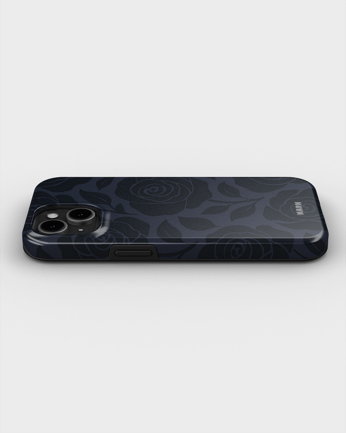 iPhone 12 / iPhone 12 Pro Tough Case – Midnight Rose - View 3